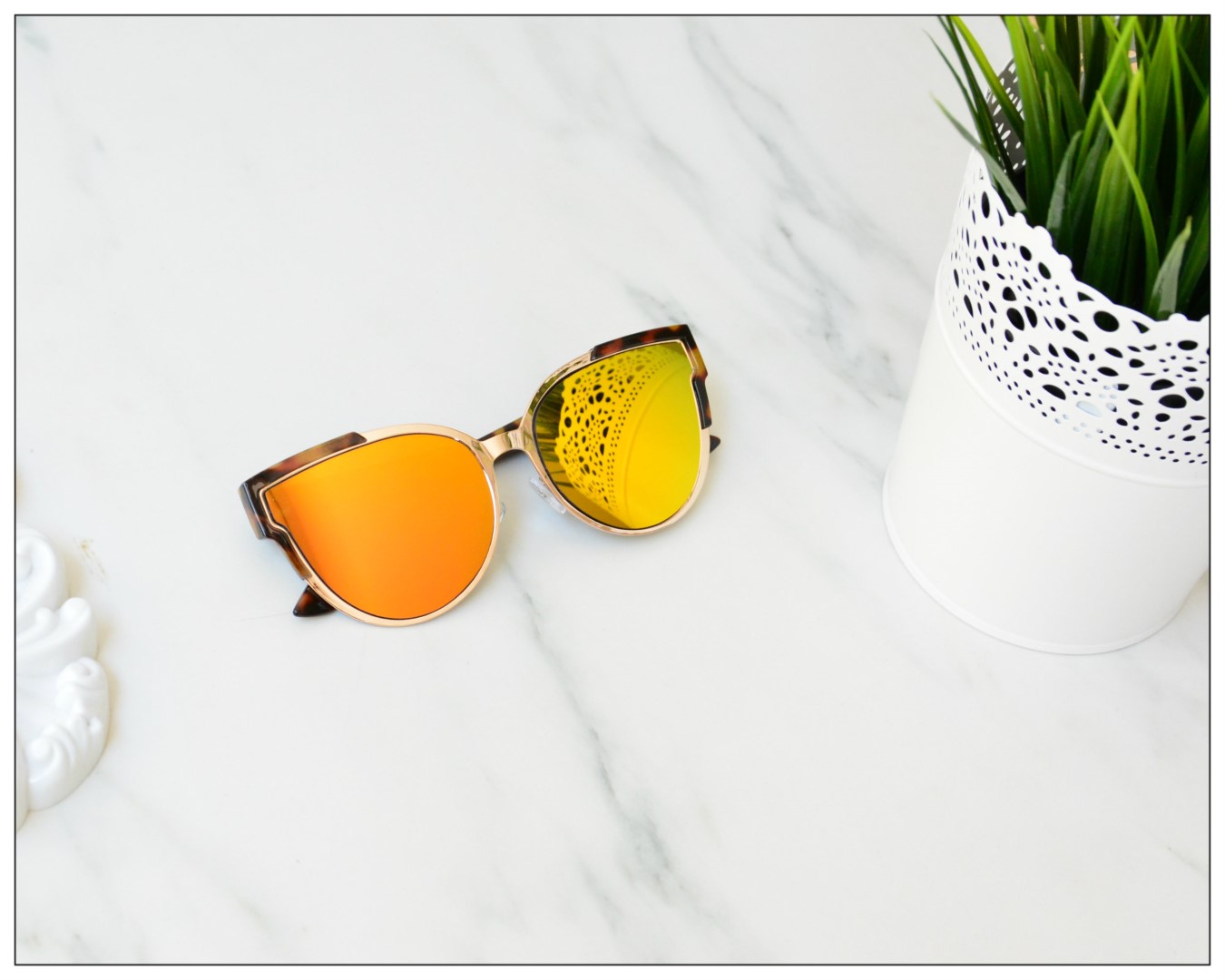 Γυναικεία Γυαλιά Ηλίου Πορτοκαλί S7099J